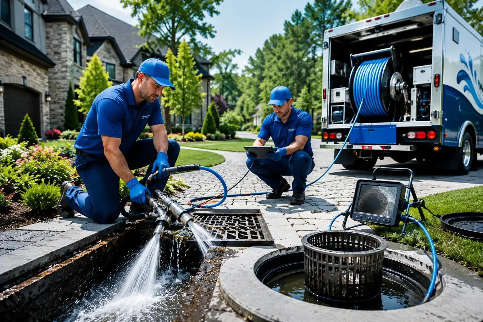 Local outdoor drain cleaning professionals in Tignall, GA